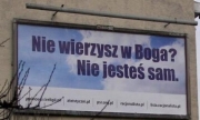 Billboardy ateistyczne znów pojawią się w Rzeszowie
