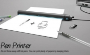 Pen Printer - przenośna drukukarka wykorzystująca atrament długopisów